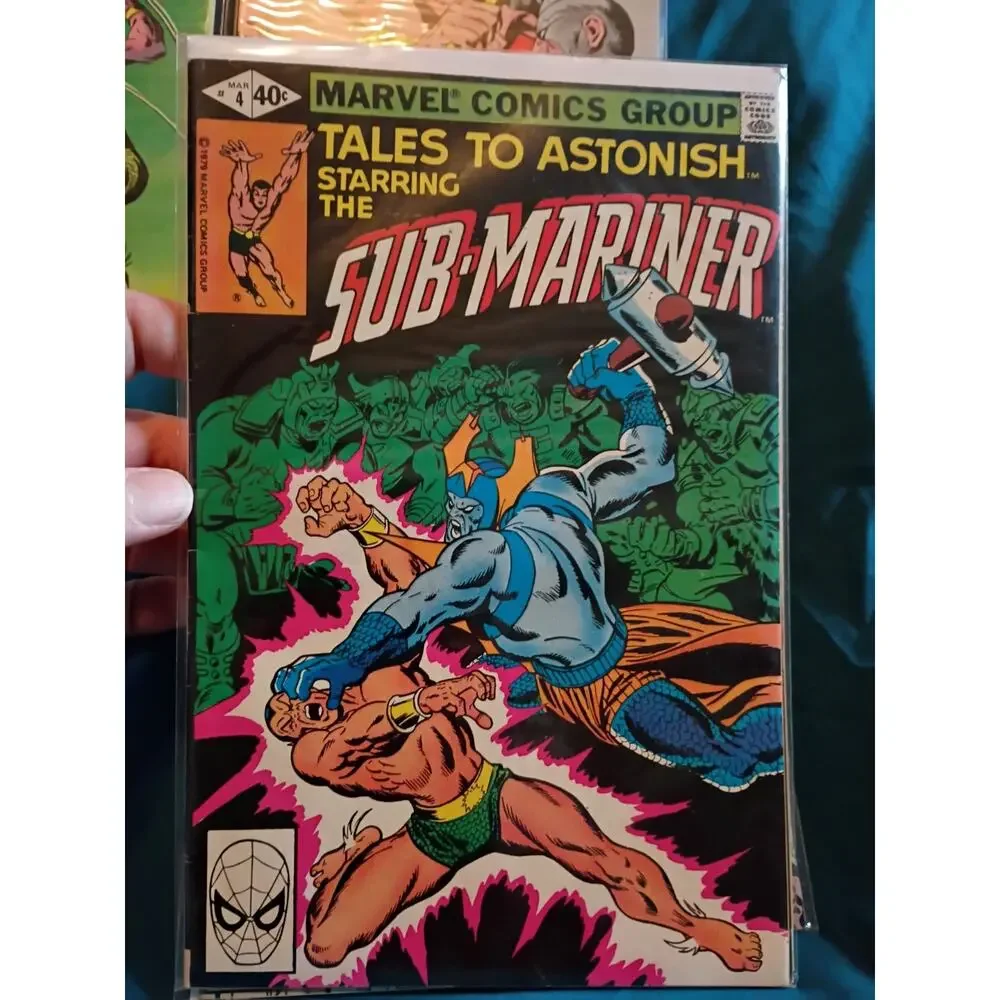 TALES TO ASTONISH-THE SUB-MARINER Lot Of 6 #2-4,6,8,14 MARVEL COMICS 1980 Vf